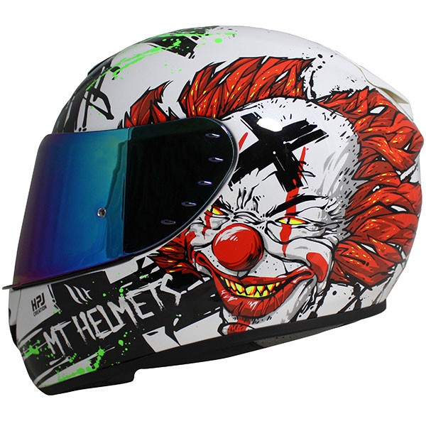 MT Helmets Blade Bad Clown Black/White/Red